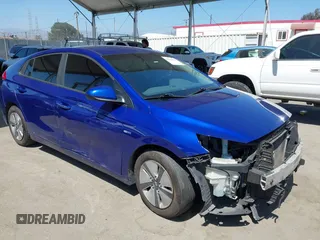 2019 Hyundai Ioniq Blue with VIN KMHC65LC7KU180387, listed as a IAAI auction lot 42510425 with 182,938 mi miles and . Bid and sale history available at DreamBid. Image 1.