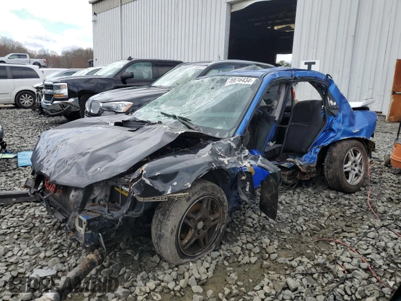 2004 Subaru Impreza WRX z VIN JF1GD29644G504012, wystawiony jako Copart lot #49616434 z przebiegiem Nie podano mil oraz Szkoda całkowita • Salvage title. Historia ofert i sprzedaży dostępna na DreamBid. Obrazek 1.