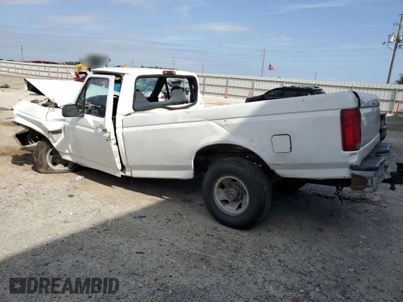 1996 Ford F-150 Special with VIN 1FTEF15Y8TLA13025, listed as a Copart auction lot 45472045 with 0 mi miles and Salvage Title. Bid and sale history available at carsss.com. Image 2.