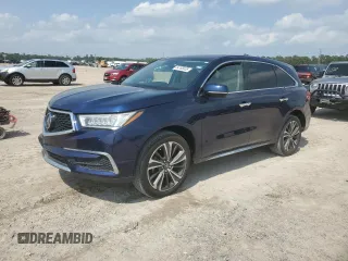 2020 Acura MDX w/Technology Pkg with VIN 5J8YD4H57LL017073, listed as a Copart auction lot 54765835 with 27,425 mi miles and Clean Title. Bid and sale history available at carsss.com. Image 1.