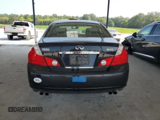 2007 Infiniti M45 Sdn with VIN JNKBY01E27M403913, listed as a Copart auction lot 65448104 with 179,921 mi miles and Salvage Title. Bid and sale history available at carsss.com. Image 6.