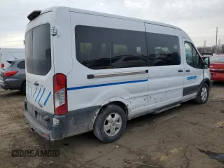 2018 Ford Transit Passenger XL with VIN 1FBAX2CM9JKA86087, listed as a Copart auction lot 43119905 with 56,664 mi miles and Clean Title. Bid and sale history available at DreamBid. Image 3.