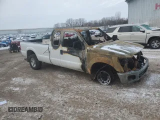 2011 Ford F-250 XL with VIN 1FT7X2BT7BEC99540, listed as a Copart auction lot 87806365 with Not Provided miles and Clean Title. Bid and sale history available at DreamBid. Image 4.