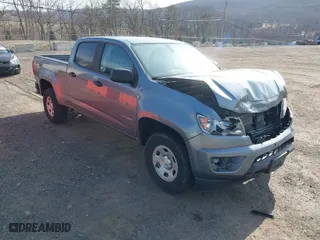 2018 Chevrolet Colorado 4WD Work Truck with VIN 1GCGTBEN2J1115443, listed as a IAAI auction lot 41794223 with 155,994 mi miles. Bid and sale history available at carsss.com. Image 1.