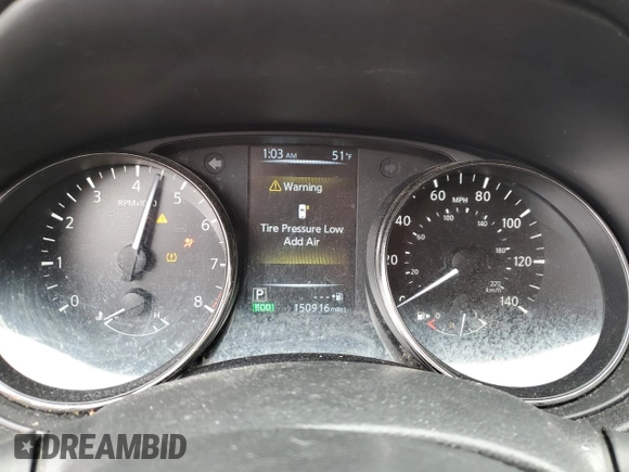 2017 Nissan Rogue SL with VIN JN8AT2MT4HW388889, listed as a Copart auction lot 49928675 with 150,916 mi miles and Clean Title. Bid and sale history available at DreamBid. Image 9.