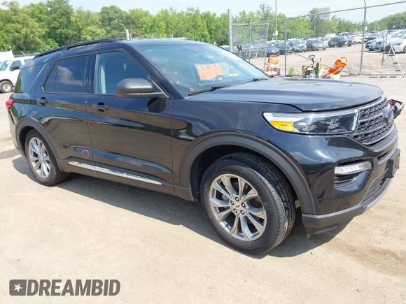 2023 Ford Explorer XLT with VIN 1FMSK8DH2PGA54527, listed as a IAAI auction lot 42463206 with 26,420 mi miles and . Bid and sale history available at DreamBid. Image 1.