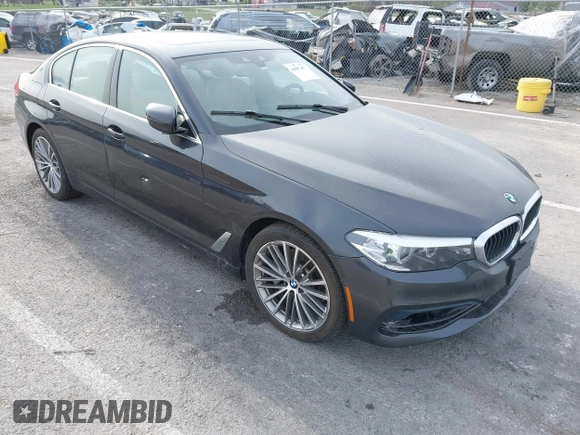 2019 BMW 5 Series 530i xDrive with VIN WBAJA7C5XKWW31983, listed as a IAAI auction lot 41893477 with 127,535 mi miles and . Bid and sale history available at DreamBid. Image 1.