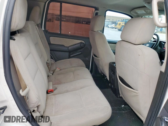 2008 Ford Explorer XLT with VIN 1FMEU63E08UA33875, listed as a Copart auction lot 54851655 with 166,968 mi miles and Salvage title. Bid and sale history available at DreamBid. Image 11.
