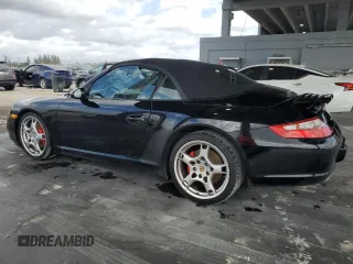 2005 Porsche 911 Carrera S with VIN WP0CB29935S765395, listed as a Copart auction lot 47472855 with 46,271 mi miles and Salvage Title. Bid and sale history available at DreamBid. Image 2.