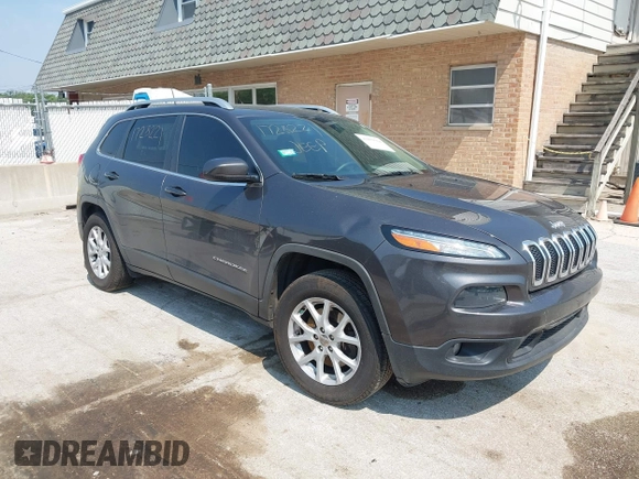 2018 Jeep Cherokee Latitude Plus z VIN 1C4PJMLX7JD515387, wystawiony jako IAAI lot #42459564 z przebiegiem 104 837 mil mil oraz . Historia ofert i sprzedaży dostępna na DreamBid. Obrazek 1.