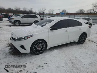 2024 Kia Forte GT with VIN 3KPF44AC9RE717922, listed as a Copart auction lot 45306915 with 16,472 mi miles and Salvage Title. Bid and sale history available at carsss.com. Image 1.