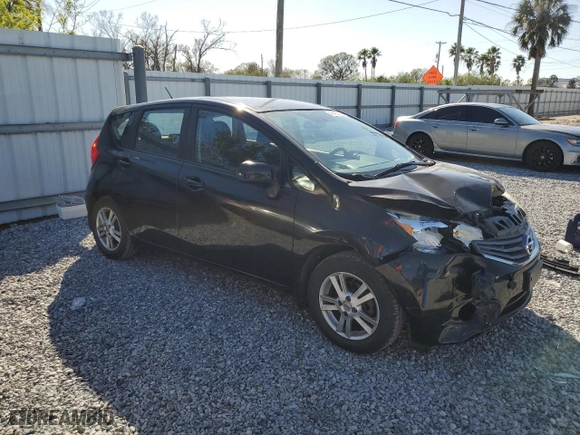 2014 Nissan Versa Note SV with VIN 3N1CE2CP5EL427156, listed as a Copart auction lot 43423395 with 117,312 mi miles and Salvage Title. Bid and sale history available at carsss.com. Image 4.