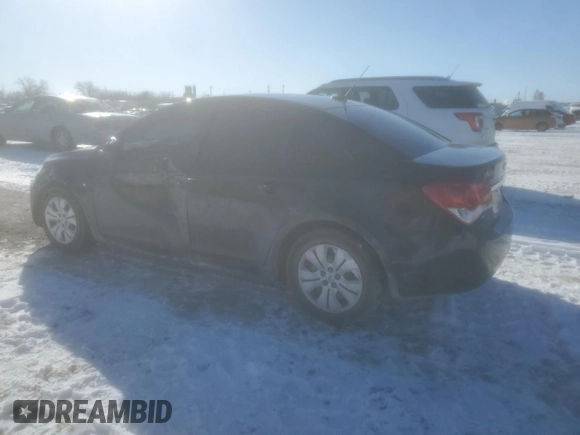 2014 Chevrolet Cruze LS with VIN 1G1PA5SH6E7147426, listed as a Copart auction lot 44770605 with 160,001 mi miles and Salvage Title. Bid and sale history available at carsss.com. Image 2.
