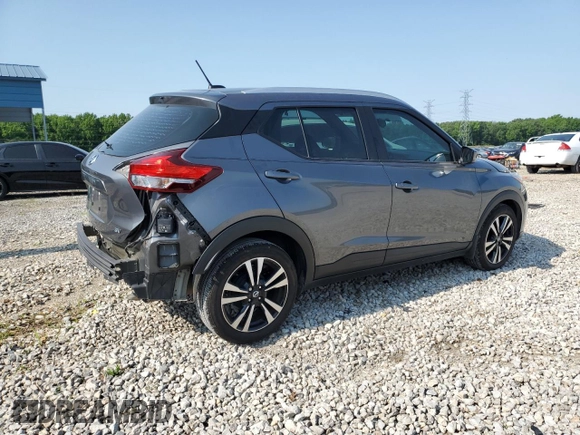 2019 Nissan Kicks S z VIN 3N1CP5CU9KL492573, wystawiony jako Copart lot #59094675 z przebiegiem 40 196 mil mil oraz Szkoda całkowita • Salvage title. Historia ofert i sprzedaży dostępna na DreamBid. Obrazek 3.