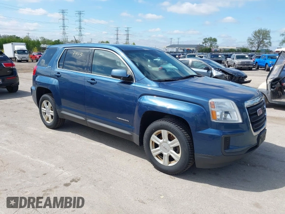 2016 GMC Terrain SLE with VIN 2GKALMEK9G6132385, listed as a IAAI auction lot 42147453 with 198,390 mi miles and . Bid and sale history available at carsss.com. Image 1.