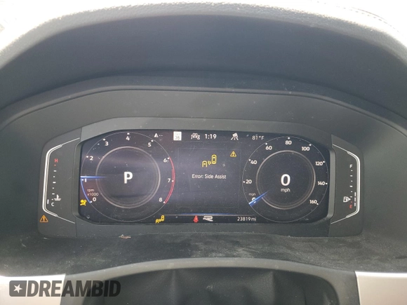 2023 Volkswagen Atlas 2.0T SEL R-Line Black z VIN 1V2SC2CA4PC211886, wystawiony jako Copart lot #54224875 z przebiegiem 23 819 mil mil oraz Szkoda całkowita • Salvage title. Historia ofert i sprzedaży dostępna na DreamBid. Obrazek 9.