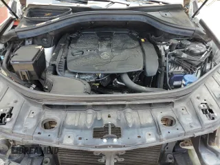 2015 Mercedes-Benz M 350 with VIN 4JGDA5JB7FA592524, listed as a Copart auction lot 58702095 with 109,977 mi miles and Salvage title. Bid and sale history available at DreamBid. Image 11.