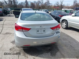 2013 Hyundai Elantra Limited with VIN 5NPDH4AE2DH191473, listed as a IAAI auction lot 41856481 with 54,705 mi miles and . Bid and sale history available at DreamBid. Image 16.