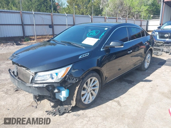 2015 Buick LaCrosse Leather with VIN 1G4GB5G34FF305878, listed as a IAAI auction lot 41972121 with 176,655 mi miles. Bid and sale history available at carsss.com. Image 2.