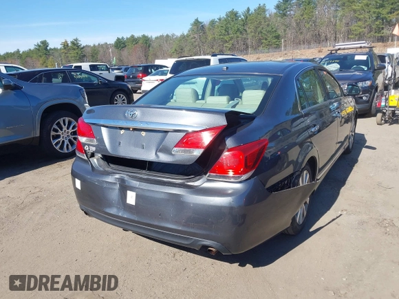 2011 Toyota Avalon with VIN 4T1BK3DBXBU381959, listed as a IAAI auction lot 42029923 with 150,028 mi miles and . Bid and sale history available at carsss.com. Image 4.