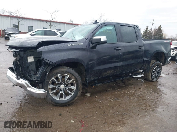 2024 Chevrolet Silverado 1500 LT with VIN 3GCPDKEK5RG283836, listed as a IAAI auction lot 41710992 with 25,541 mi miles and . Bid and sale history available at DreamBid. Image 2.