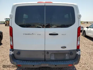 2015 Ford Transit Wagon XL with VIN 1FBZX2ZM7FKA38959, listed as a Copart auction lot 64646584 with 124,714 mi miles and Salvage Title. Bid and sale history available at carsss.com. Image 6.