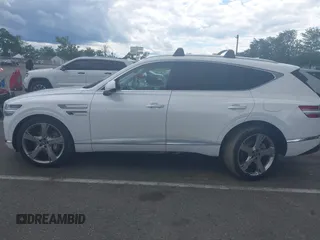 2024 Genesis GV80 with VIN KMUHCESC0RU173549, listed as a IAAI auction lot 42333368 with 7,526 mi miles and . Bid and sale history available at DreamBid. Image 14.