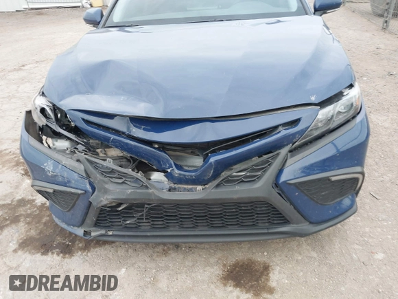 2023 Toyota Camry SE with VIN 4T1G11AK5PU161881, listed as a IAAI auction lot 41856376 with 46,276 mi miles. Bid and sale history available at carsss.com. Image 6.