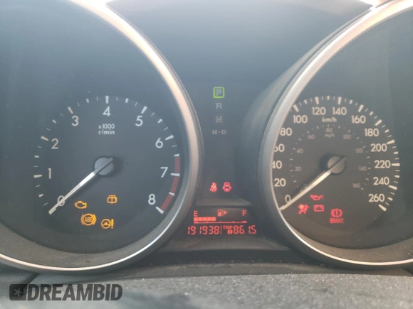 2010 Mazda 3 i SV with VIN JM1BL1SF3A1118076, listed as a Copart auction lot 49070435 with 191,938 mi miles and Salvage Title. Bid and sale history available at DreamBid. Image 9.