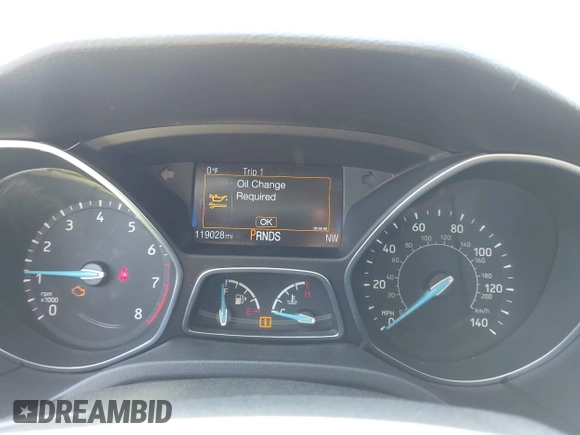 2017 Ford Focus Titanium with VIN 1FADP3J29HL204892, listed as a IAAI auction lot 42032705 with 119,028 mi miles and . Bid and sale history available at DreamBid. Image 7.