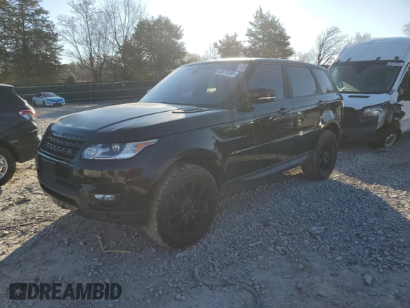 2017 Land Rover Range Rover Sport HSE with VIN SALWR2FK6HA668422, listed as a Copart auction lot 50523205 with 138,800 mi miles and Clean Title. Bid and sale history available at carsss.com. Image 1.