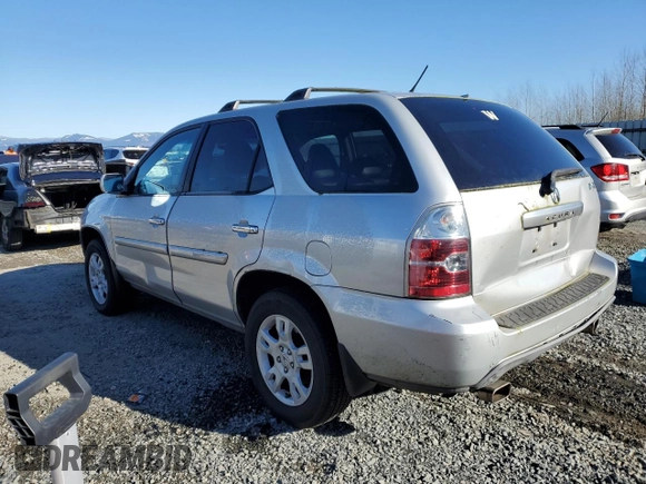 2004 Acura MDX Touring Pkg w/Navigation with VIN 2HNYD18824H540825, listed as a Copart auction lot 45195475 with 220,712 mi miles and Salvage Title. Bid and sale history available at carsss.com. Image 2.