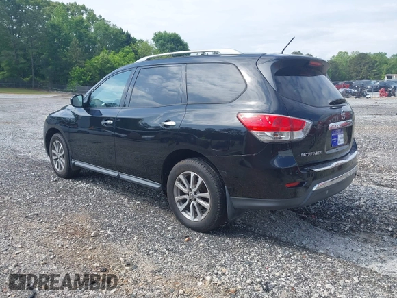 2014 Nissan Pathfinder SV with VIN 5N1AR2MN9EC726078, listed as a IAAI auction lot 42144991 with 176,036 mi miles. Bid and sale history available at carsss.com. Image 3.