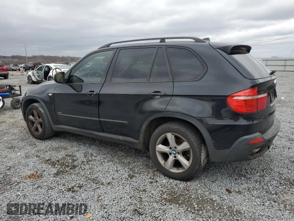 2007 BMW X5 3.0si with VIN 4USFE43547LY77328, listed as a Copart auction lot 44208155 with 107,481 mi miles and Salvage Title. Bid and sale history available at carsss.com. Image 2.