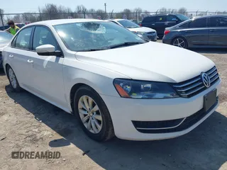 2015 Volkswagen Passat Wolfsburg Edition with VIN 1VWAT7A31FC033803, listed as a IAAI auction lot 42110271 with 125,476 mi miles and . Bid and sale history available at DreamBid. Image 1.