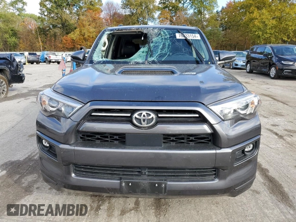 2022 Toyota 4Runner TRD Sport with VIN JTEAU5JR4N5264461, listed as a Copart auction lot 76233154 with 29,836 mi miles and Salvage title. Bid and sale history available at DreamBid. Image 5.