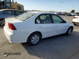 2004 Honda Civic z VIN 1HGEN26524L000111, wystawiony jako Copart lot #77608444 z przebiegiem Nie podano mil oraz Szkoda całkowita • Salvage title. Historia ofert i sprzedaży dostępna na DreamBid. Obrazek 3.