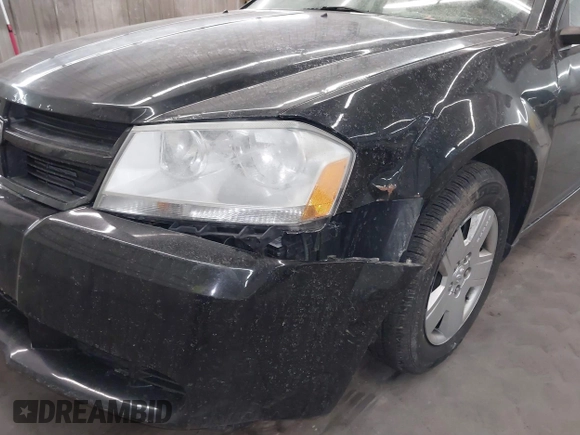 2010 Dodge Avenger SXT with VIN 1B3CC4FB8AN237135, listed as a IAAI auction lot 41751821 with 161,664 mi miles. Bid and sale history available at carsss.com. Image 6.
