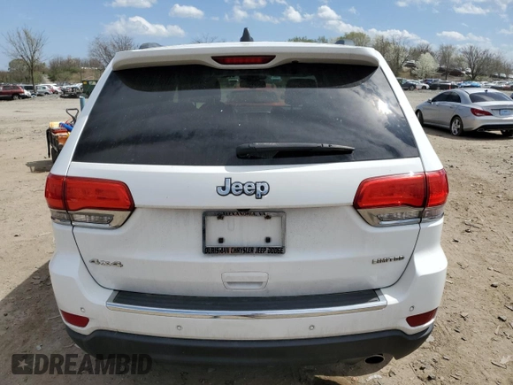 2015 Jeep Grand Cherokee Limited with VIN 1C4RJFBG2FC804034, listed as a Copart auction lot 50902885 with 214,544 mi miles and Salvage Title. Bid and sale history available at carsss.com. Image 6.