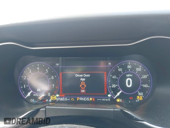 2021 Ford Mustang EcoBoost with VIN 1FA6P8TH6M5148562, listed as a IAAI auction lot 42147236 with 57,050 mi miles and . Bid and sale history available at DreamBid. Image 7.