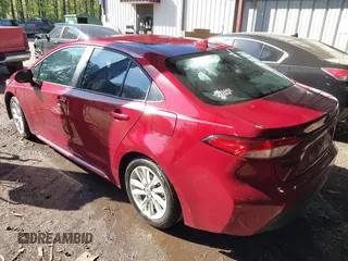 2023 Toyota Corolla LE with VIN 5YFB4MDE6PP076400, listed as a IAAI auction lot 42045159 with 27,190 mi miles. Bid and sale history available at carsss.com. Image 3.