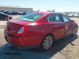 2013 Lincoln MKS with VIN 1LNHL9DK2DG612977, listed as a IAAI auction lot 41762687 with 149,420 mi miles. Bid and sale history available at carsss.com. Image 4.