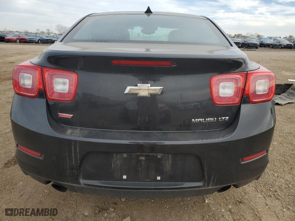 2014 Chevrolet Malibu LTZ with VIN 1G11J5SX2EF118847, listed as a Copart auction lot 77367594 with 114,896 mi miles and Salvage Title. Bid and sale history available at carsss.com. Image 6.