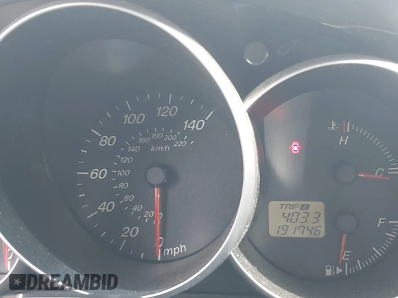 2006 Mazda 3 i with VIN JM1BK12F461421815, listed as a IAAI auction lot 41685316 with 191,746 mi miles and . Bid and sale history available at DreamBid. Image 7.