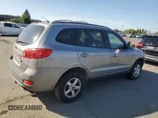 2007 Hyundai Santa Fe GLS with VIN 5NMSG13D27H036016, listed as a Copart auction lot 58763905 with 216,880 mi miles and Clean title. Bid and sale history available at DreamBid. Image 3.