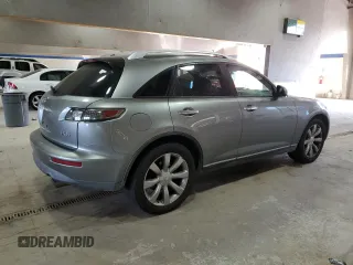 2005 Infiniti FX z VIN JNRAS08W25X200190, wystawiony jako Copart lot #86908434 z przebiegiem 269 591 mil mil oraz Szkoda całkowita • Salvage title. Historia ofert i sprzedaży dostępna na DreamBid. Obrazek 3.