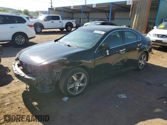 2012 Acura TSX Special Edition with VIN JH4CU2F85CC003701, listed as a Copart auction lot 89129185 with 169,545 mi miles and Salvage title. Bid and sale history available at DreamBid. Image 1.