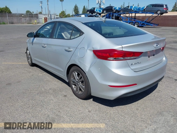 2018 Hyundai Elantra SEL with VIN 5NPD84LF4JH304549, listed as a IAAI auction lot 41981428 with 81,022 mi miles and . Bid and sale history available at DreamBid. Image 3.