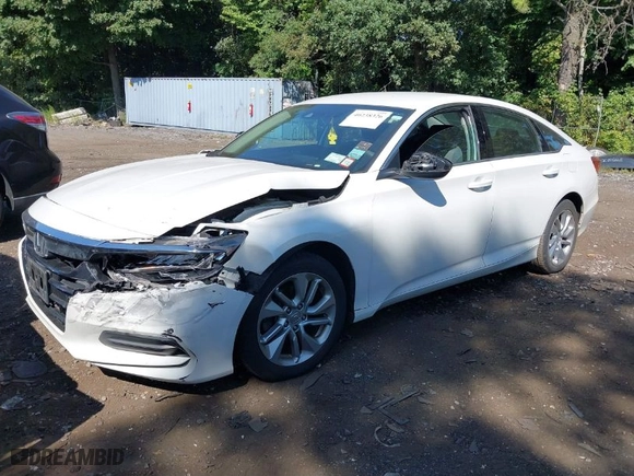 2018 Honda Accord Sedan LX 1.5T with VIN 1HGCV1F17JA162483, listed as a IAAI auction lot 40238326 with NaN miles. Bid and sale history available at carsss.com. Image 6.