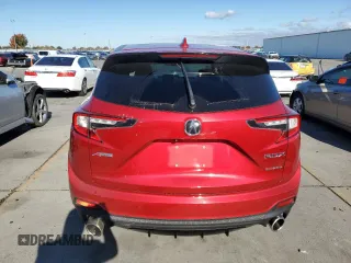 2022 Acura RDX PMC Edition with VIN 5J8TC2H81NL001921, listed as a Copart auction lot 80665954 with 57,354 mi miles and Salvage Title. Bid and sale history available at carsss.com. Image 6.
